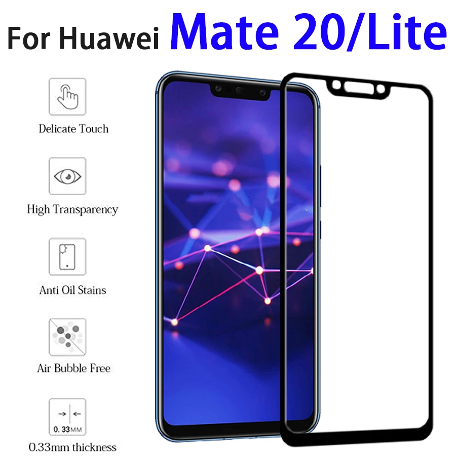 Защита для экрана huawei mate 20 lite защитное стекло hauwei mate20 Закаленное Защитная пленка