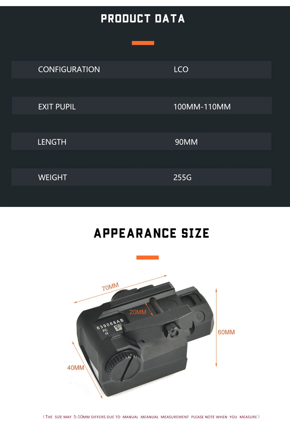 Leupold LCO голографический прицел тактический Красный точечный прицел охота области рефлекс с 20 мм рейку