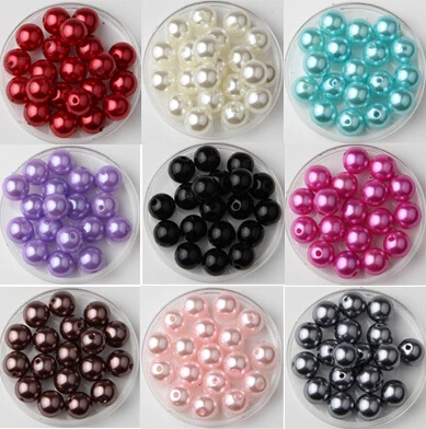 

Free Shipping 12mm 30pcs 21 colors, ABS Imitation Pearl Round Plastic Beads, Making jewelry diy beads, Jewelry Handmade necklace