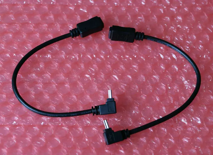 2 шт./1 пара мини-usb b розетка к папе 5-контактный 180 вверх + вниз угловой разъем