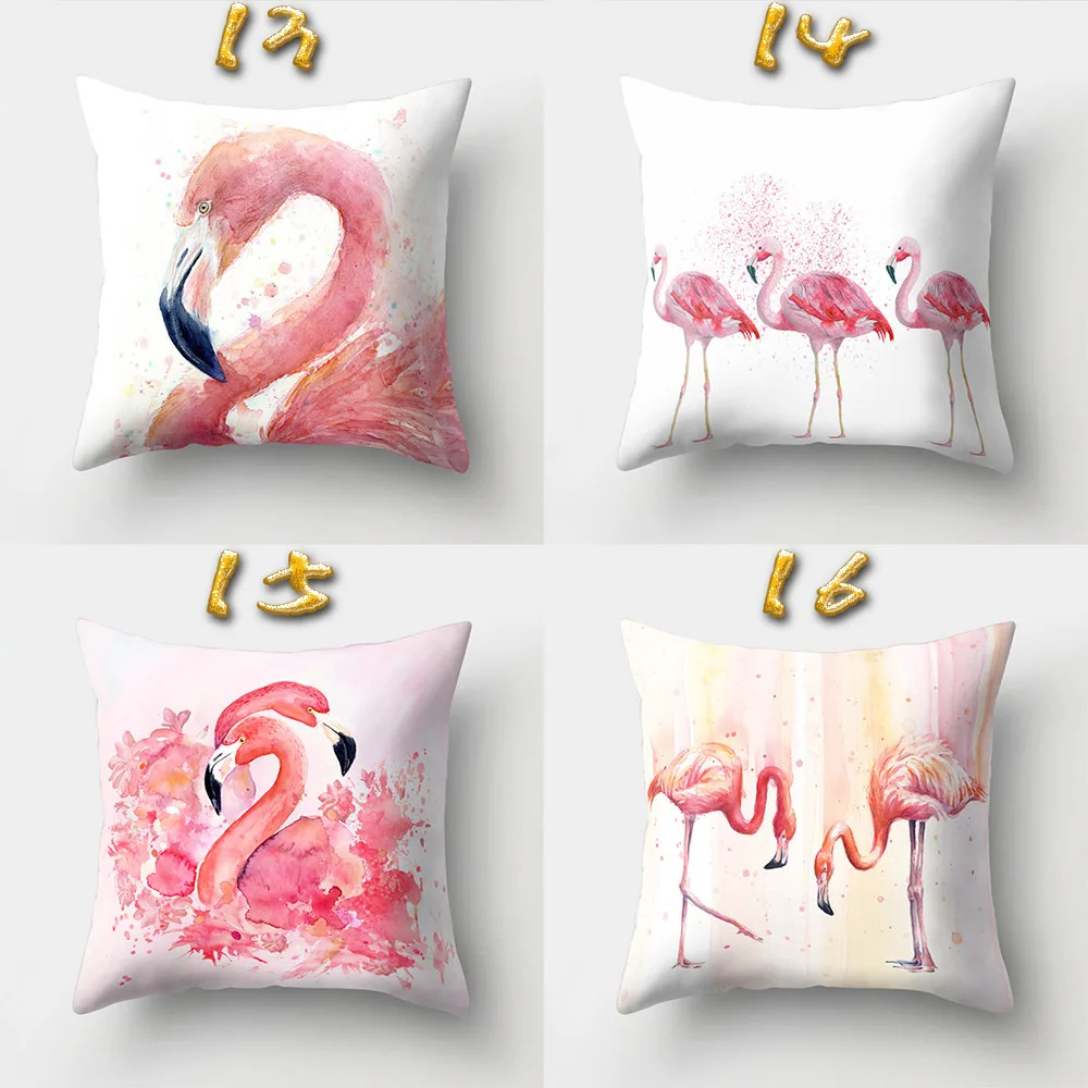 beautiful mandarin duck baby pillowcase 45*45 pillow cases cartoon printed Car Pillowcase Sofa Pillowcases Office Cushions case
