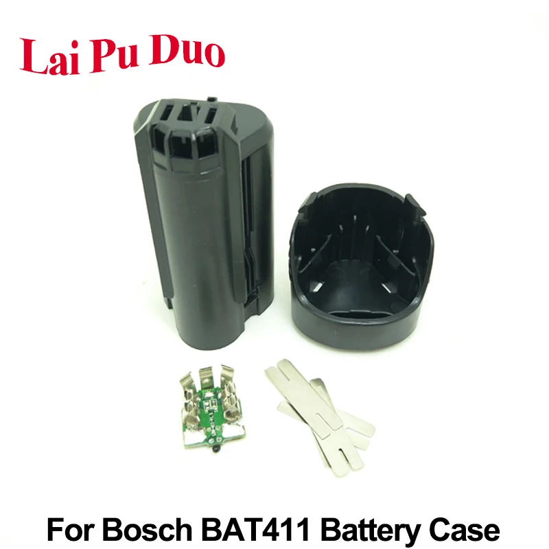 

For Bosch 10.8V BAT411 Power Tool Battery Plastic Case (No Battery Cells) BAT 411 411A GSR 10.8-Li