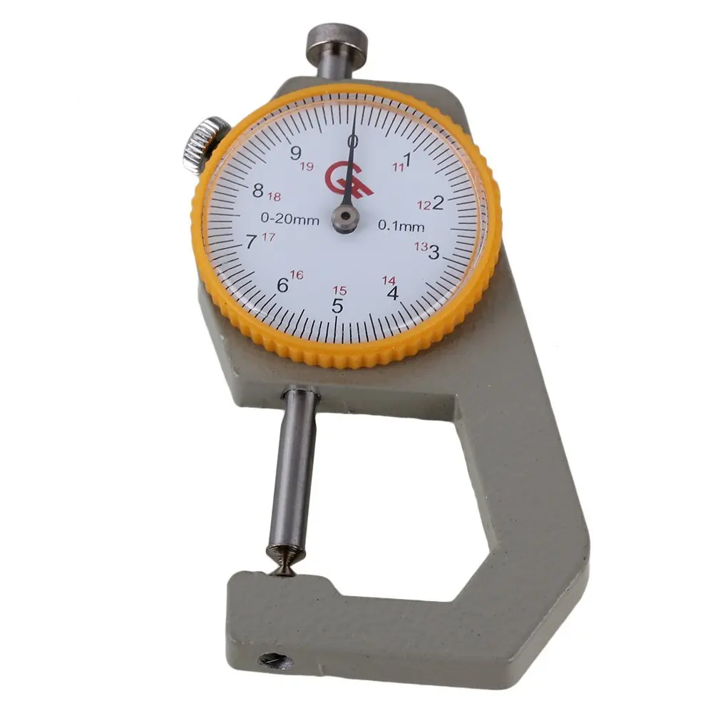 0 20mm Tip Head Compact Pocket Accuracy 0.1mm Round Dial Thickness