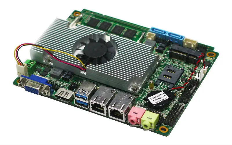 

x86 single board computer 2ethernet ports motherboard electronic scrap with LVDS