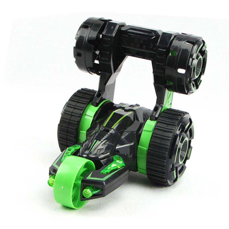 Graus de Rotação e Duplo-lado de Alta Carro de Corrida sem Fio rc Carro Rodas Especial Dublê 360 Velocidade Luz Rádio Brinquedo Elétrico 5 3 dublê 360 graus de rotação e duplo-lado