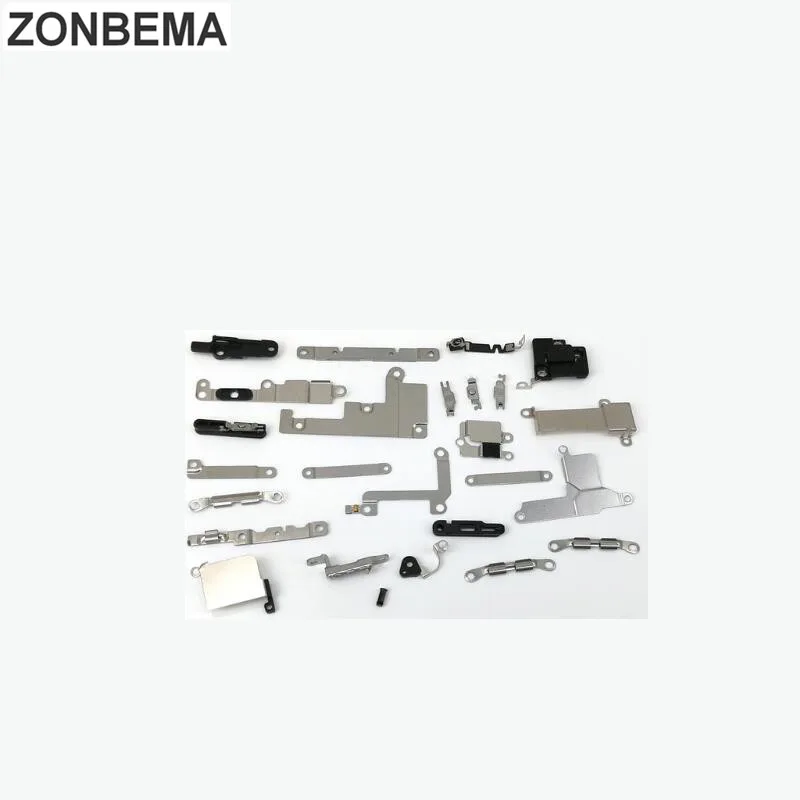 

ZONBEMA Inner Accessories for iPhone 8 8 Plus X Inside Small Metal Parts Holder Bracket Shield Plate Set Kit