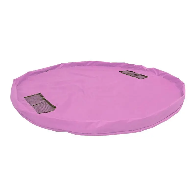 1 шт. 150 см детский игровой коврик водонепроницаемый игровой коврик розовый/синий многофункциональная сумка для хранения игрушек игровой коврик для детей