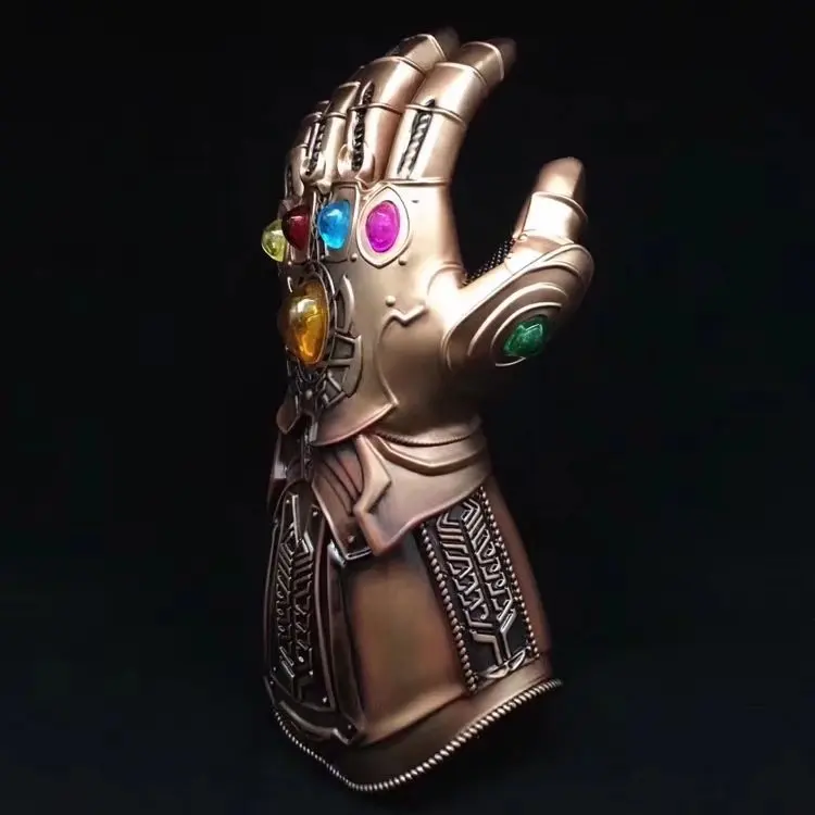 Hot Avengers Incredible Thanos Infinity Gauntlet Infinity stone Hulk ... - Hot Avengers IncreDible Thanos Infinity Gauntlet Infinity Stone Hulk Iron Man Infinity War 35CM PVC Toys