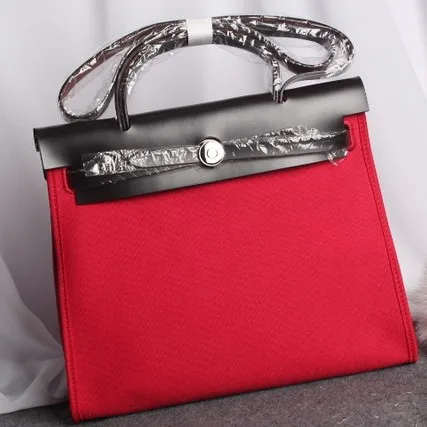 Новая модная кожаная и холщовая женская сумка, Повседневная роскошная дизайнерская сумка, известный бренд, высокое качество, сумка через плечо, многоцветная - Цвет: 7
