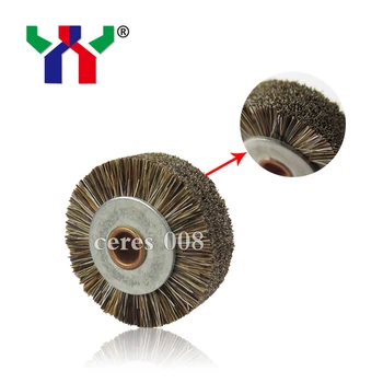 

10 pcs Ceres 008 Brush Wheel,Brown,6*36*8mm