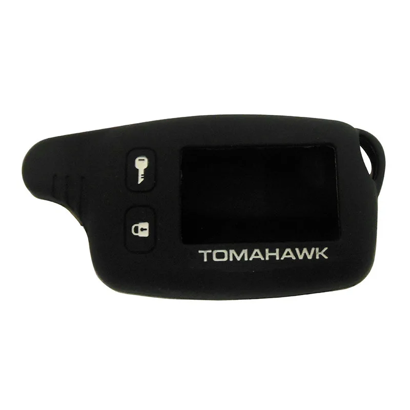 TW9010 силиконовый чехол для Tomahawk TW9010/TW9020/TW9030 ЖК-дисплей двухсторонняя Автомобильная сигнализация Пульт дистанционного управления