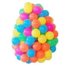 25pcs Ocean Balls Eco-Friendly Plastic PE Colorful Soft Plastic Water Pool Ocean Wave Ball Outdoor Fun Baby Toys