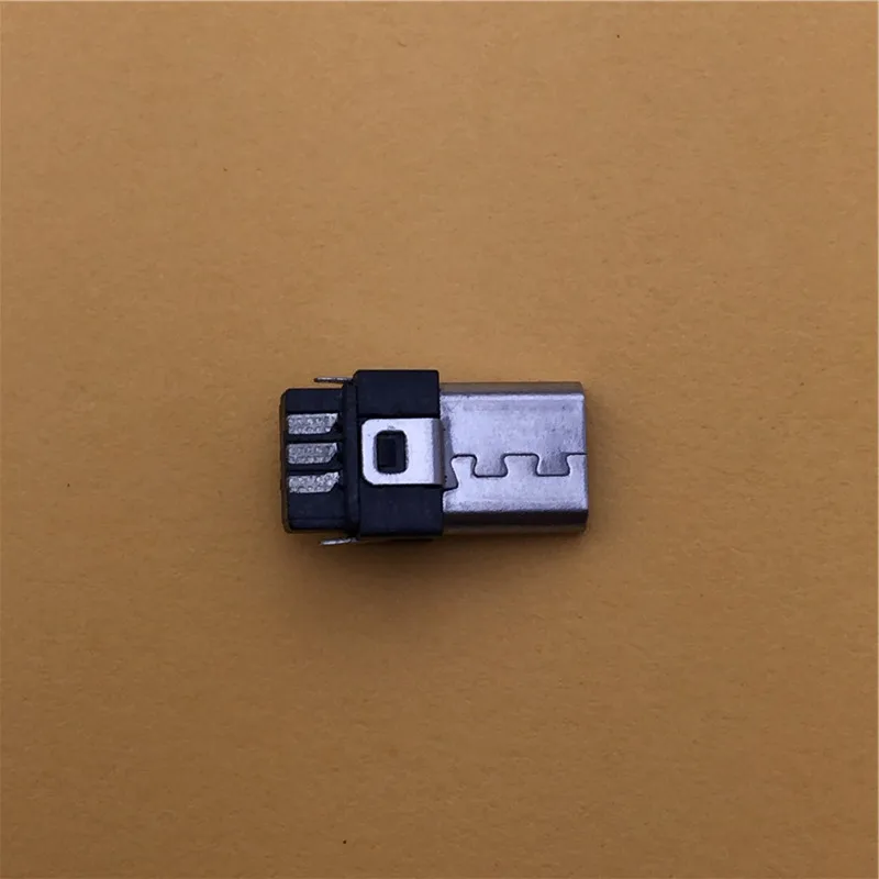 10 шт./лот Micro USB 5pin штекер G37 коннектор тип сварки для хвост зарядки мобильного телефона