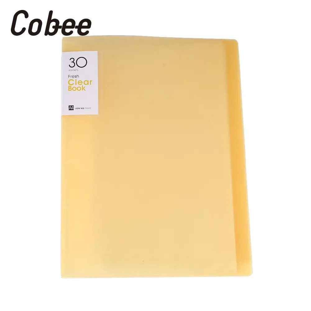 

A4 Files Document Display Book Folder Portfolios 30 Pockets Holder Storage