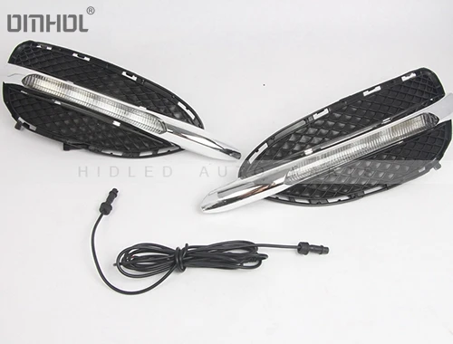 LED DRLs For Mercedes Benz E Class W212 8
