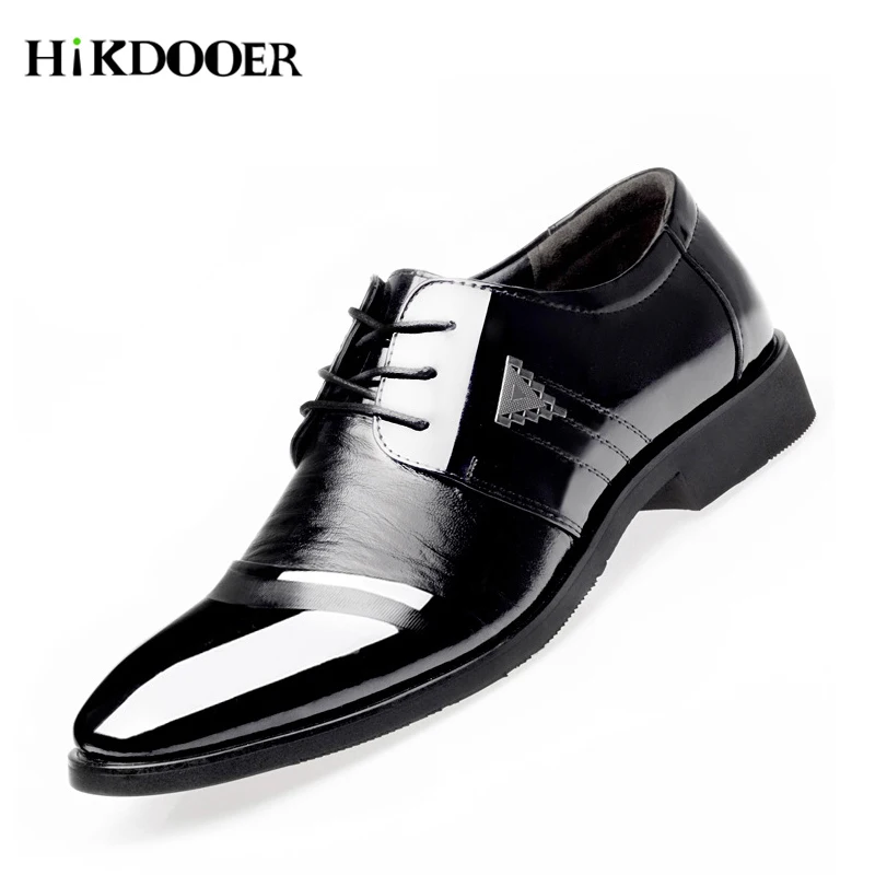 

Men Business Dress Leather Shoes Italian Slip On Fashion Moccasin Glitter Formal Male Oxfords Shoes Pointed Toe Shoes