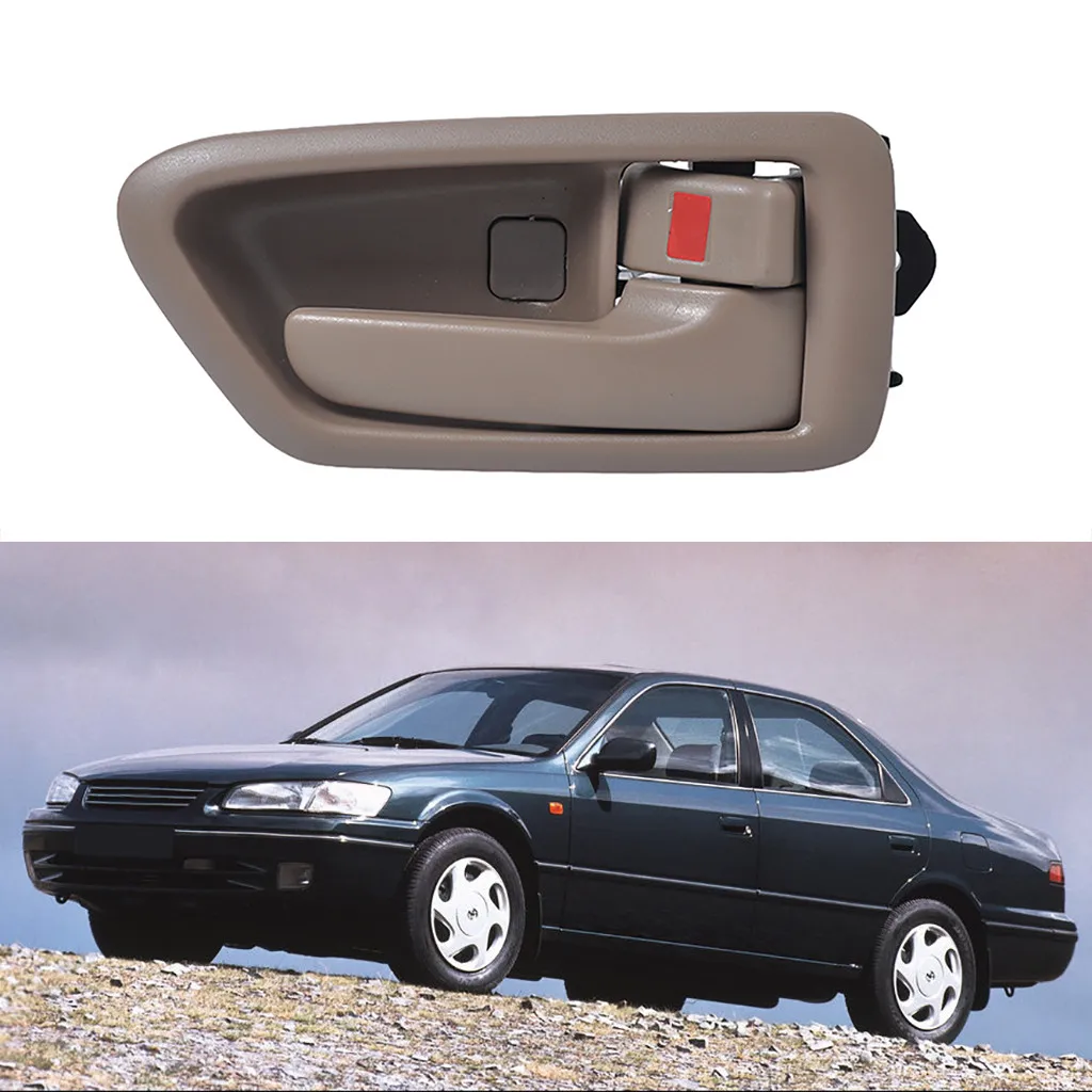 97-01 для Toyota Camry Передняя внутренняя дверная ручка правая сторона с ободком OEM 69205-AA010 A0939 A0940 автомобиль assessoires 8Z
