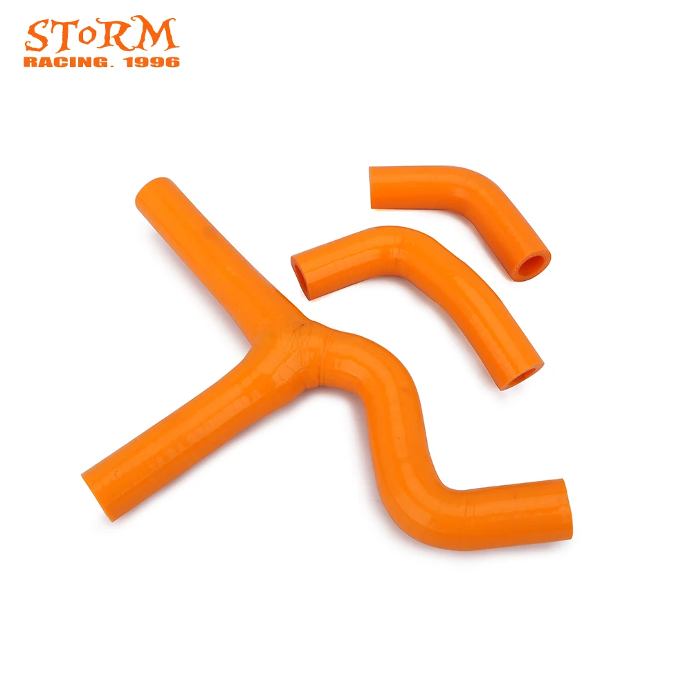 

Moto Bike Orange Silicone Radiator Heater Coolant Water Hose For KTM SX EXC MXC 450 525 2003 2004 2005 2006 03-06 Motorcross