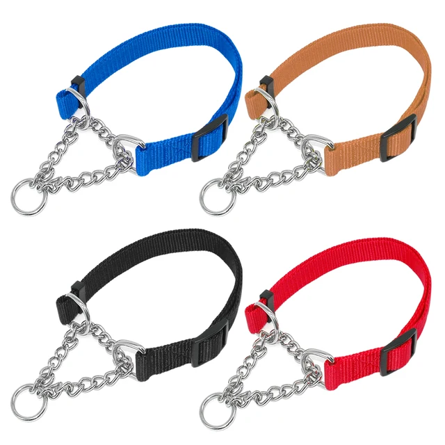 Nylon Collare Di Addestramento Del Cane Martingala Pet Collari Per
