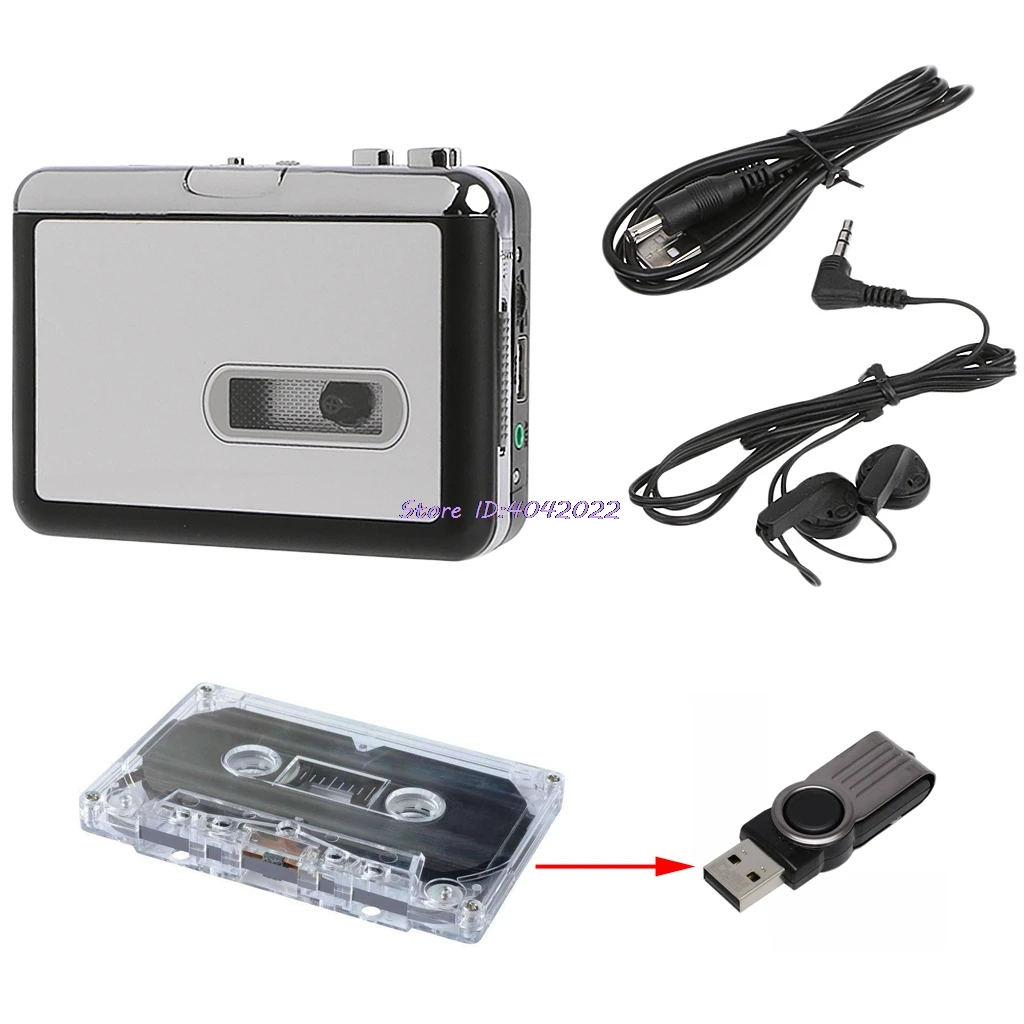 

Protable U Flash Drive Audio Recorders Tape Recorder Cassette Player Converter