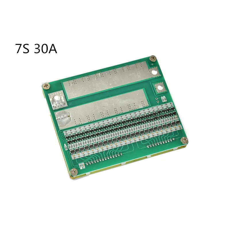 

BMS 7S 30A Balance Board 24V balanced charging lithium battery protection board polymer battery protection board power tool