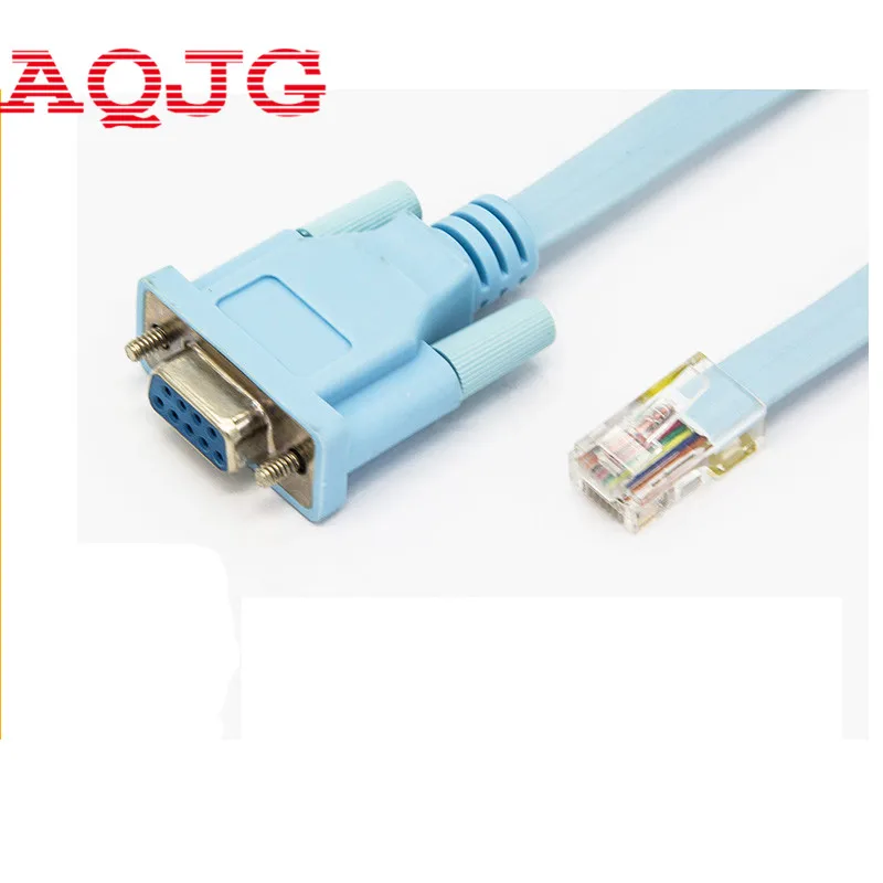 6FT Network RJ45 to RS232 COM Port Serial DB9 Female Router Console