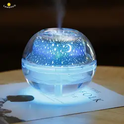 Светодиодный проект Ночной свет USB хрустальные лампы Красочные Звезды Луна креативный подарок проекция светодиодный свет для домашней