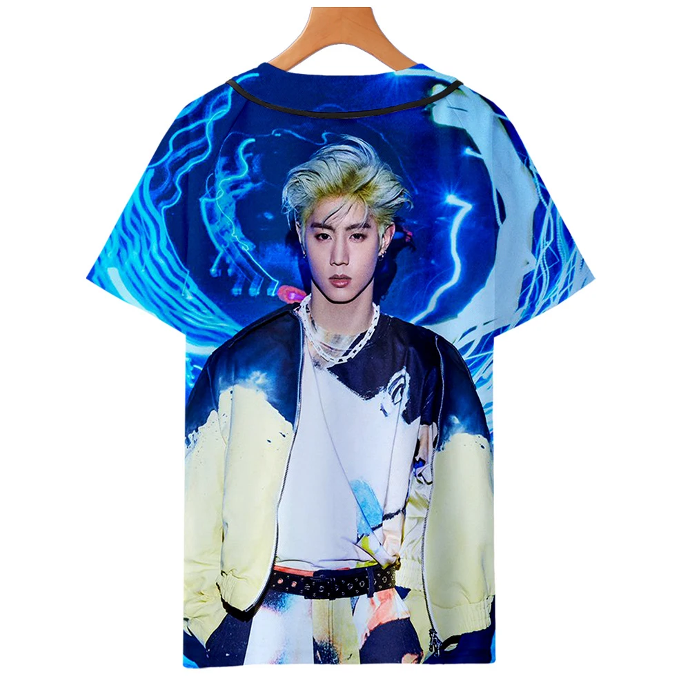 LUCKYFRIDAYF Объёмный рисунок (3D принт) KPOP GOT7 WORLD TOUR держать спиннинг с короткими