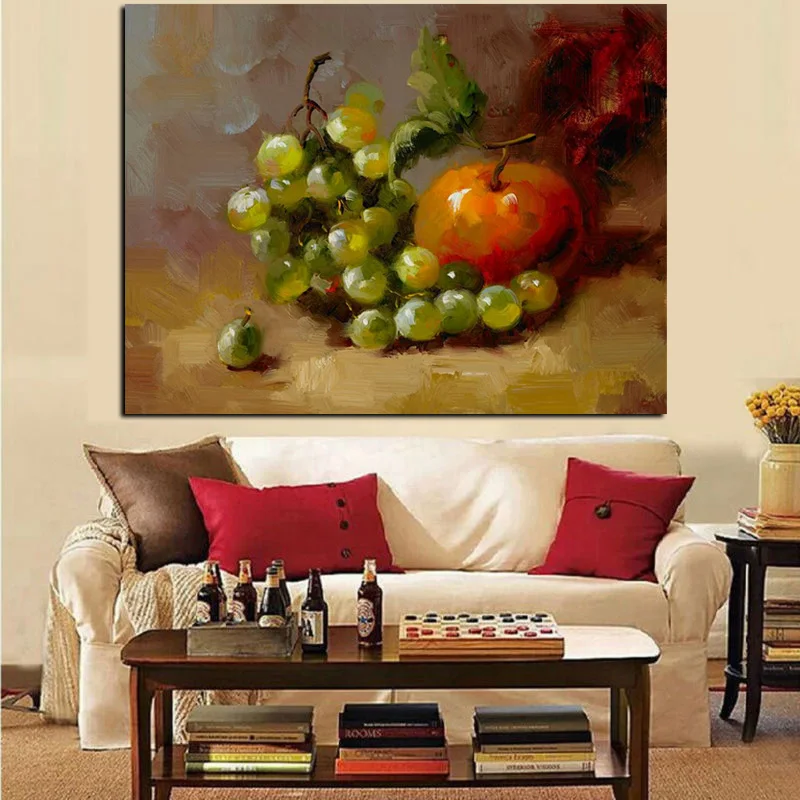 Картина маслом на холсте фрукты холсте|hd prints|oil paintingstill life oil painting |