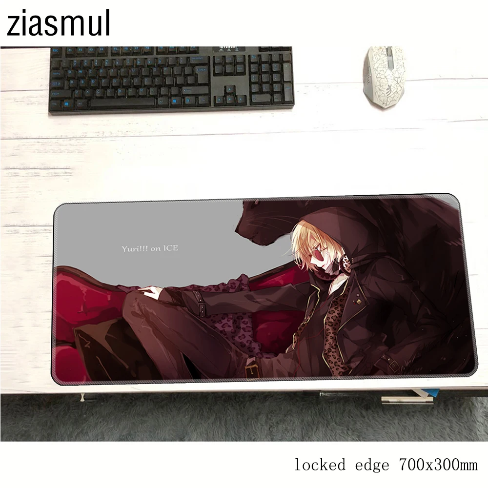 Игровой коврик для мыши yuri on ice 700x300x2 мм|Коврики мышей| |