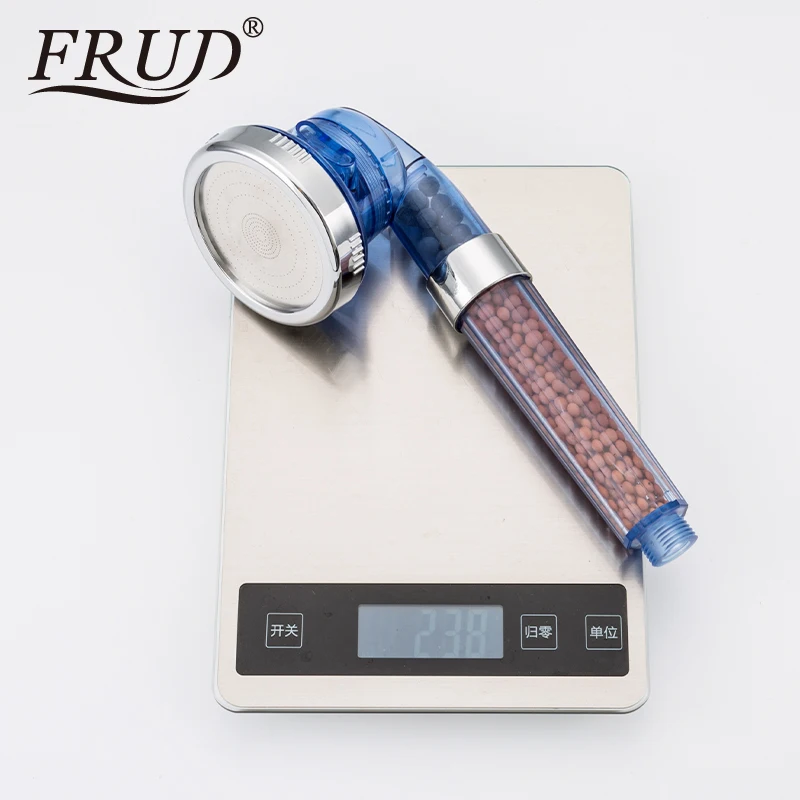 FRUD 2019 отрицательная Ионная спа Фильтруемая Регулируемая душевая головка с