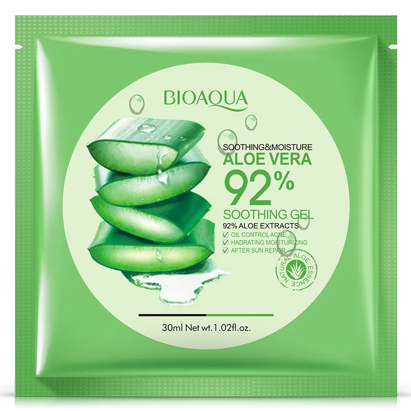 

2016 hot Natural aloe mask beauty skin face mask remove blackheads acne sheet mask korean makeup Moisturizing led facial mask