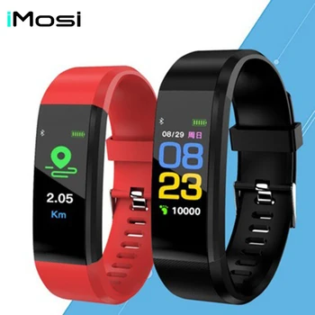 

115Plus men women kids Sports Date Calories Pedometer Sleep Monitor Smart Wristband