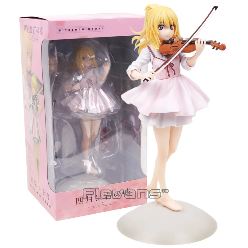 

Your Lie in April Miyazono Kaori 1/7 Scale PVC Figure Collectible Model Toy 23cm