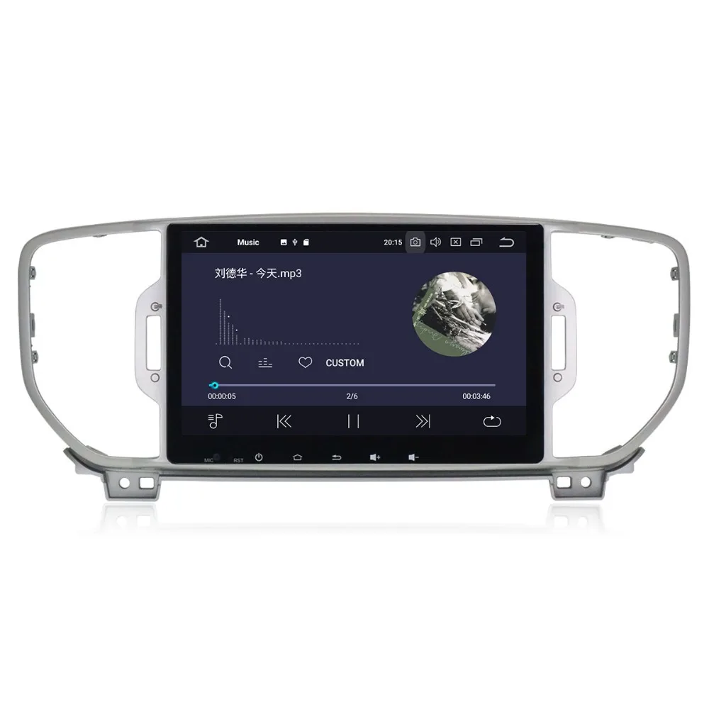 Aotsr Android 9 0 GPS навигация автомобильный DVD плеер для KIA sportage 2016 2017 2018 мультимедиа 2 din