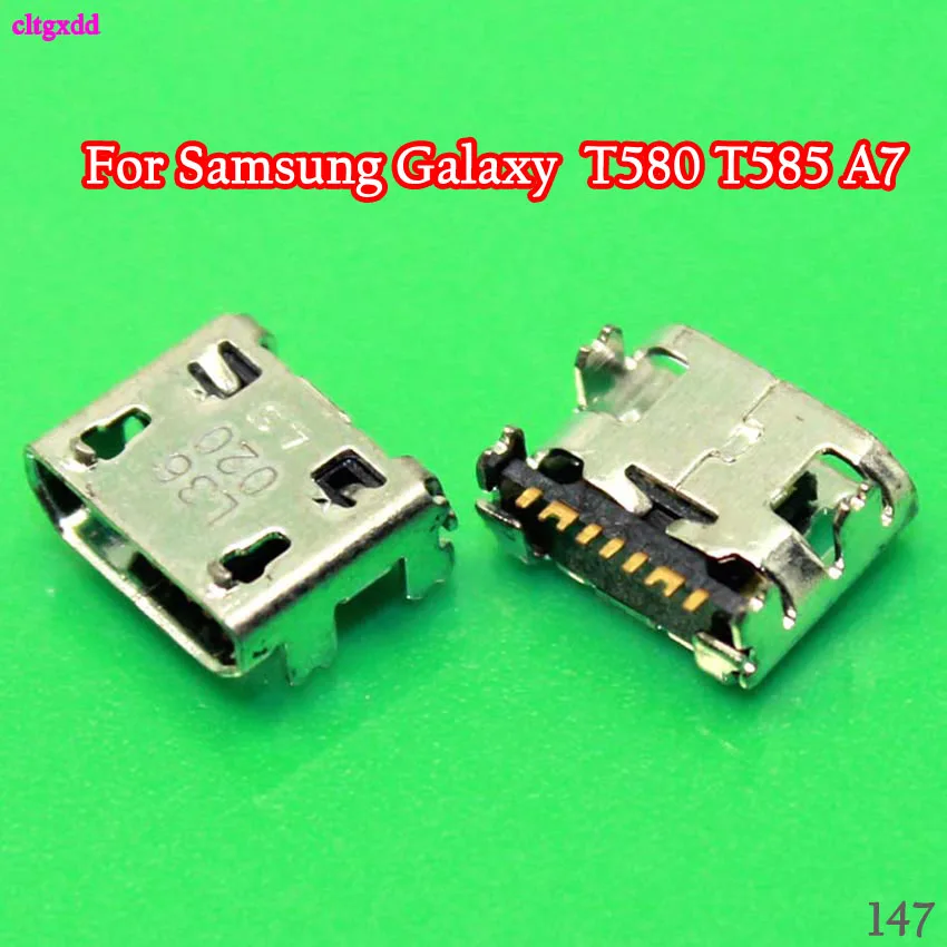 USB коннектор для зарядного устройства 50 шт./Лот Samsung Galaxy Tab E 8.0 T375 T377 T280 T285 T580 T585