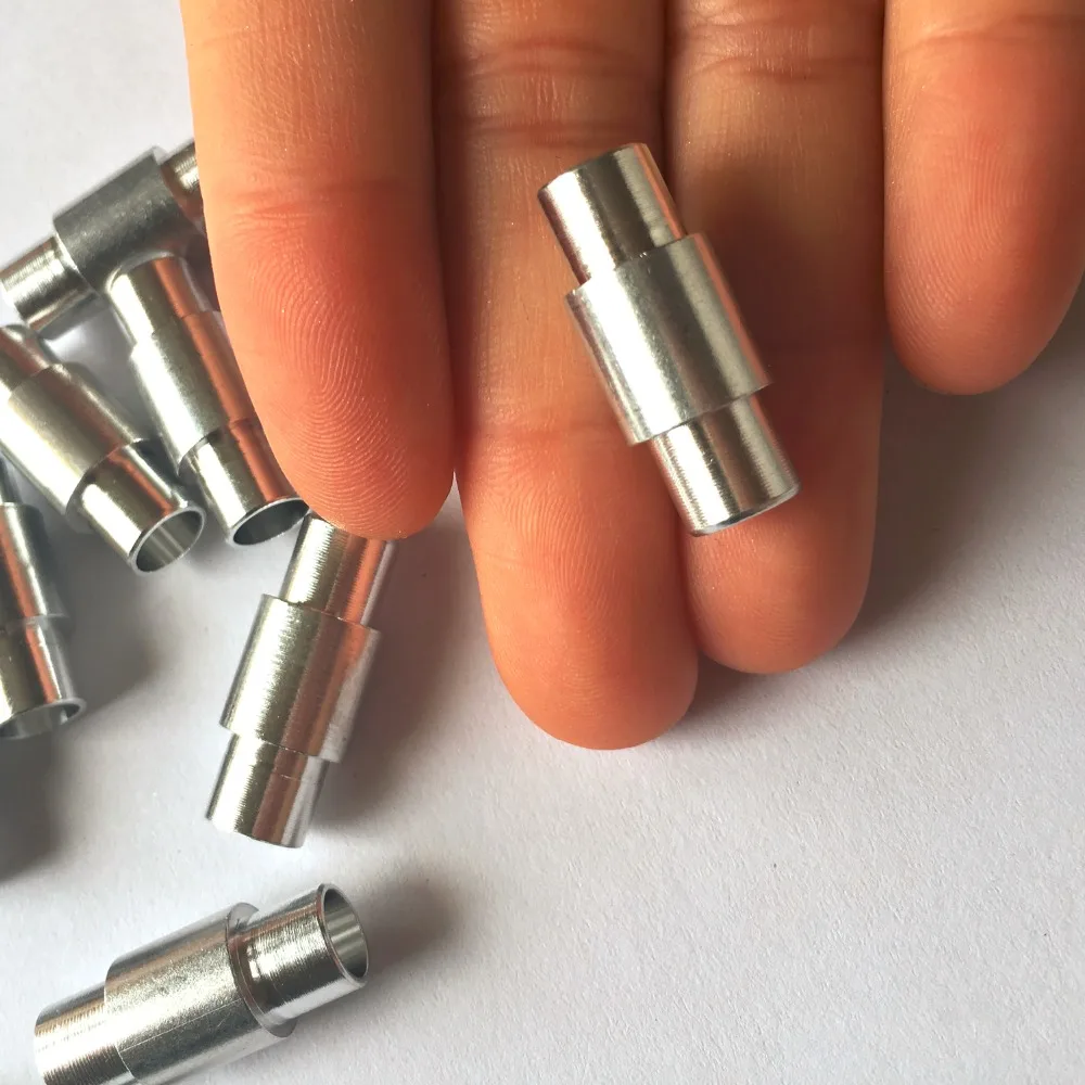 

20pcs/lot 6mm Diameter Inline Roller Skate Shoes Long Axle sleeve Spacer Slalom Roller Skate Repair Accessories Aluminium 24mm