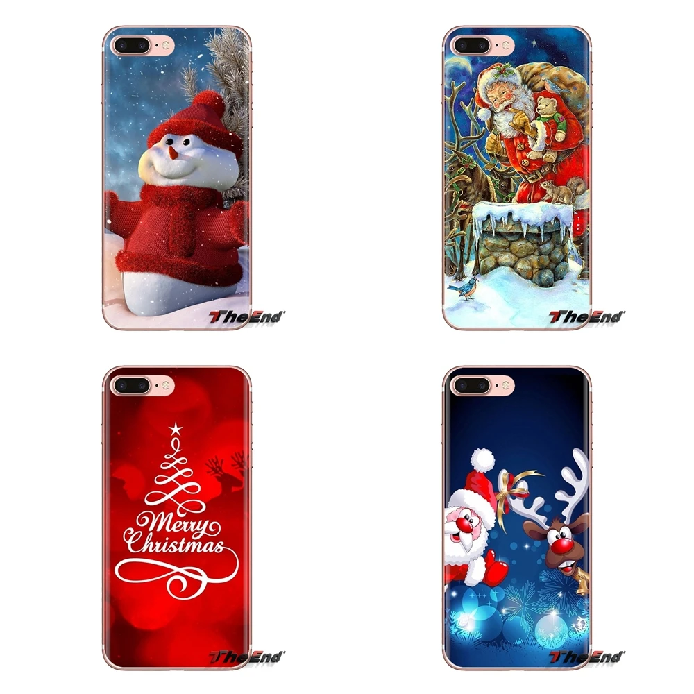 Мягкий чехол для Oneplus 3T 5T 6T Nokia 2 3 5 6 8 9 230 3310 1 7 Plus 2017 2018 Merry Christmas Santa Claus snowman |