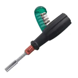 Универсальная отвертка набор 10 в 1 шлицевая отвертка рhillips биты для домашнего ремонта Регулируемый набор ручных инструментов