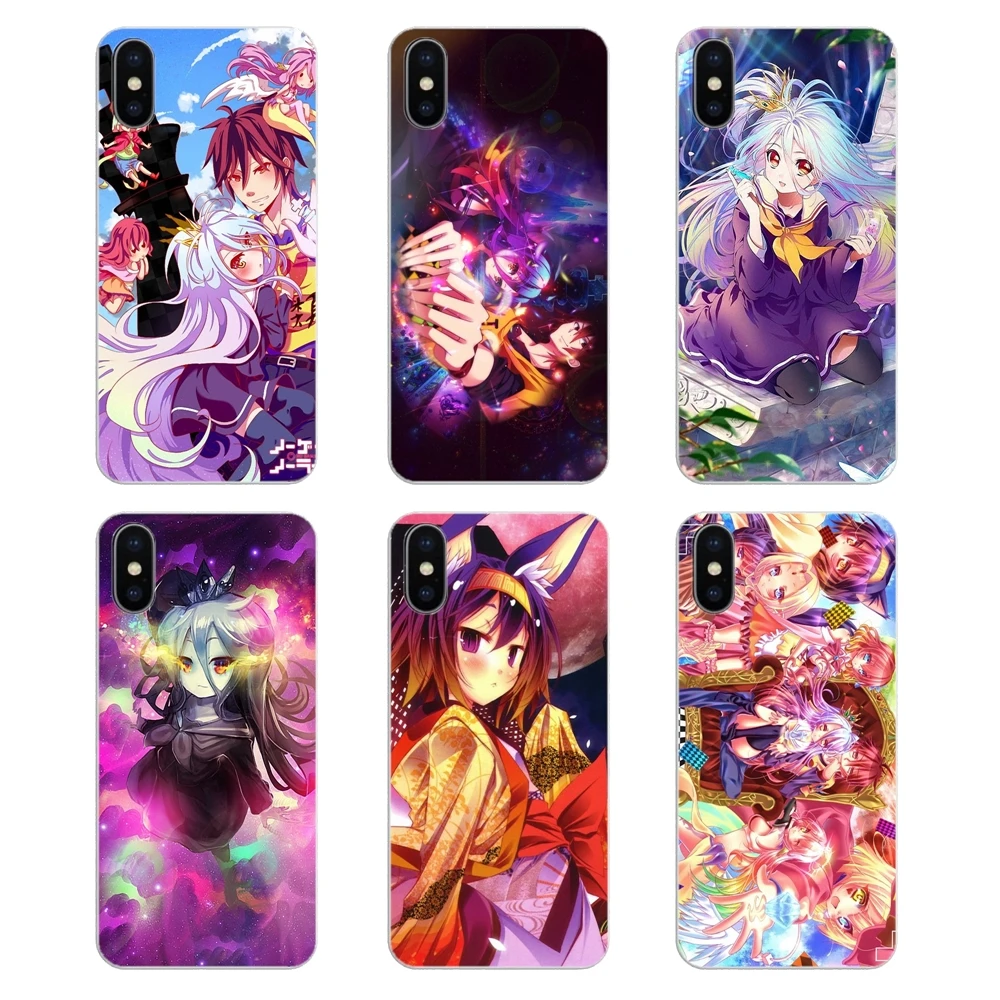 NO GAME LIFE Sexy Anime Girl survival game Soft Transparent Shell Covers For Nokia 2 3 5 6 8 9 230 3310 2.1 3.1 5.1 7 Plus |