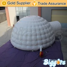 dome inflatable tent with CE air blower/air dome tent/ shell shape toy play house tent