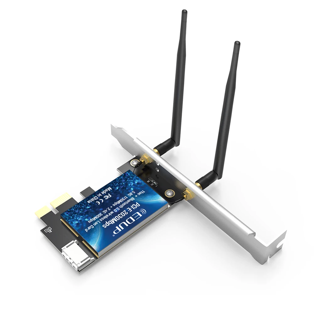 EDUP EP-9631 AC2030 BT5 WiFi PCI Express Беспроводной двухдиапазонный адаптер