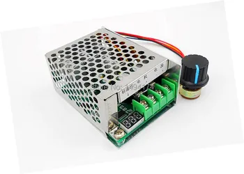 

WQScosea Q8S-240 PWM Motor Speed Control Controller Switch Board 30A DC 6-60V 6V 12V 24V 36V 48V 60V + Case Digital LED Display