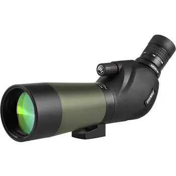 

20-60x60 HD Spotting Scope with Tripod, Carrying Bag and Scope Phone Adapter - BAK4 45 Degree Angled Eyepiece Telescope
