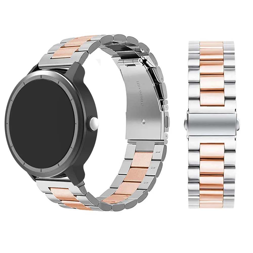 

Metal Stainless steel Wrist Strap for Garmin Vivoactive3 3 Watch band bracelet Strap for Garmin Forerunner 245 MMilanese Loop