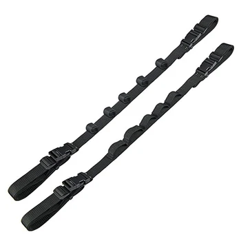 

1 Pair Vehicle Fishing Rod Carrier Holder Belt Strap With Tie Wrap Fishing Tackle Boxes Tools Belt Strap
