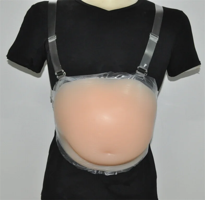 Discount Pregnant women with fake belly, fake belly, fake pregnancy,3000 g,90-month gel, fake stomach. 8