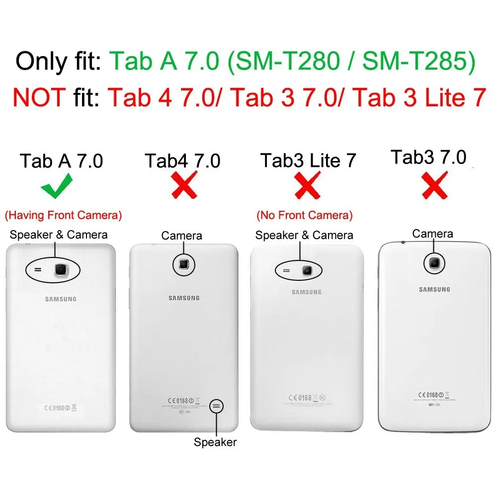 US $265.00 CucKooDo 50Pcslot Ultir Slim Stand Smart Shell Case Cover for Samsung Galaxy Tab A 70 7Inch Tablet SMT280T285 2016 Release
