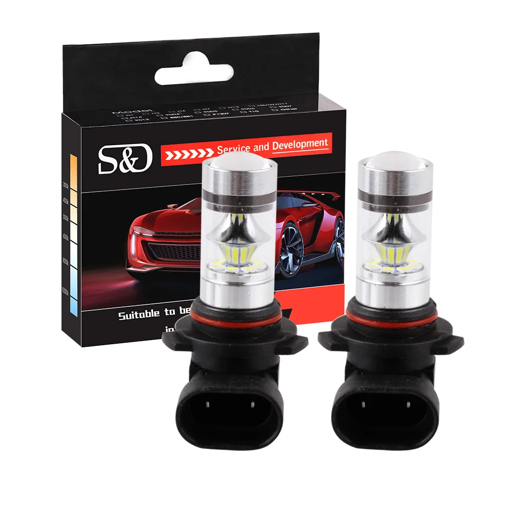 Светодиодсветодиодный лампы S & D 9006 HB4 100 лм 6000 Вт к|car light source|hb4 led bulb9006 hb4 |