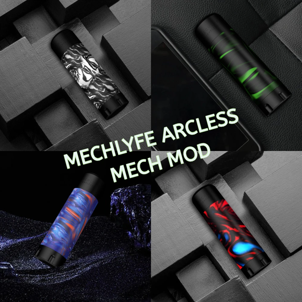 MECHLYFE x AmbitionZ вейпер бездуговой мех мод fit 18650/20700/21700 Батарея MECHLYFE бездуговой vs CoilART маг/Elite мех мод